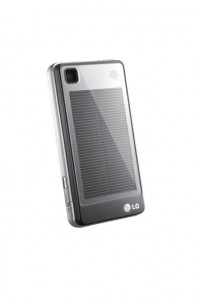 LG solar mobile phone