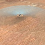 The largest solar power plant  in the world 