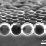 Nanoshell whispering galleries improve thin solar panels