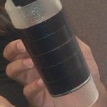 The solar cell that also shines – LED type design 