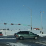 Solar and wind powered traffic lights