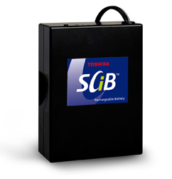 12V Battery Pack SCiBTM TBP-0501, rechargeable lithium-ion battery, Rechargeable battery