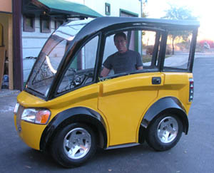 The Solar Bug, solar powered vehicle