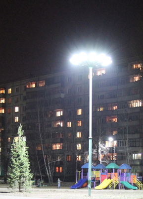 Kazan LED street lighting