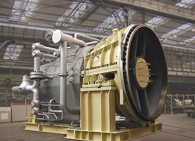 Steam turbine generator for a waste-to-energy plant in UK