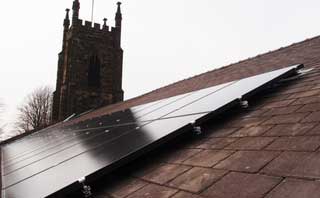 st-andrews waterloo church -solar panels