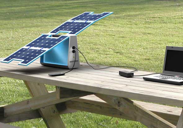 Volta solar charger sun energy