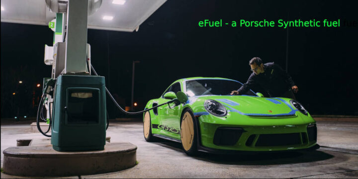 eFuel - a synthetic fuel from Porsche